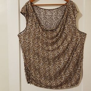 Lane Bryant Top - Leopard Print